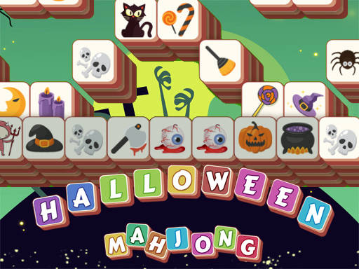 Play Halloween Mahjong Tiles