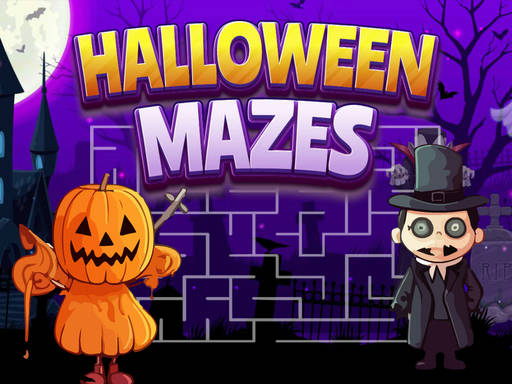 Play Halloween Mazes