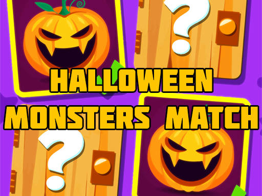 Play Halloween Monsters Match