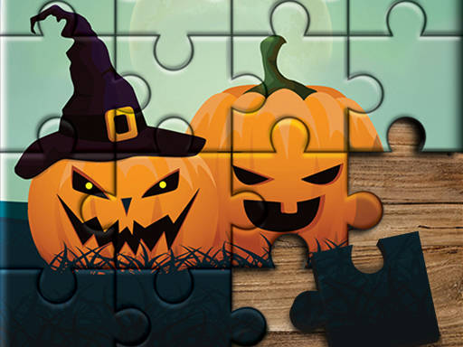 Play HALLOWEEN PUZZLE - PUZZLE