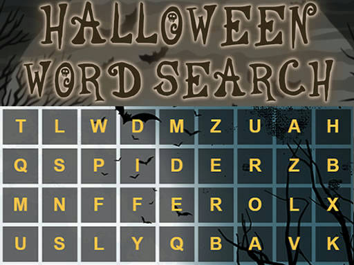 Play Halloween Word Search