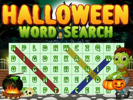 Play Halloween Words Search