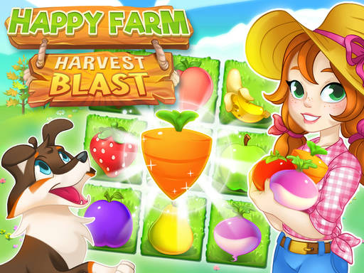 Play Happy Farm Harvest Blast