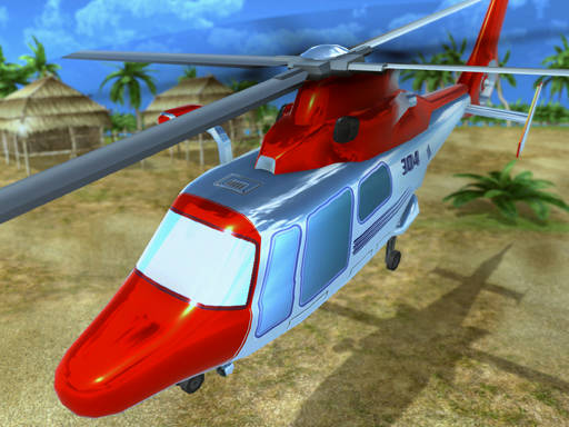 Play Helicopter Rescue Flying Simulator 3D