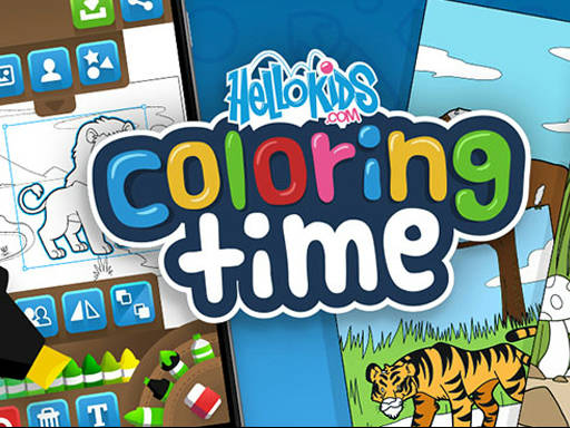 Play HelloKids Coloring Time