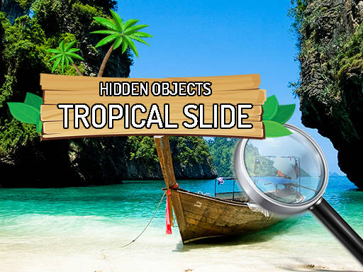 Play Hidden Objects Tropical Slide