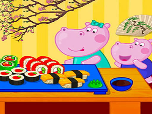 Play Hippo Japanese Cooking Party