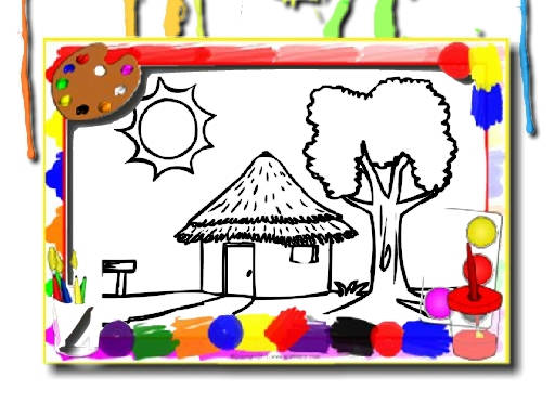 Play House Coloring Book