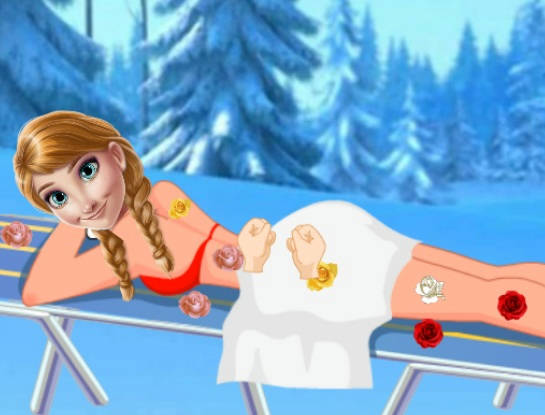 Play Ice Princess Roses Spa