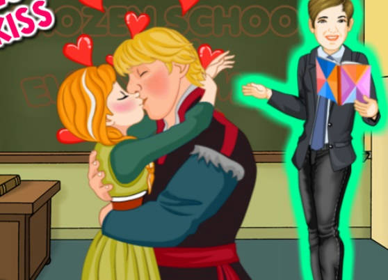 Play Ice Princess School Kiss