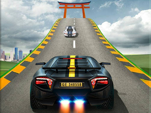 Play Impossible Car Stunts - Mega Car Ramp