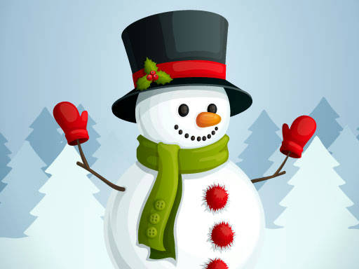 Play Jumping Snowman Online Game