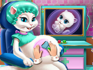 Play Kitty Pregnant Checkup