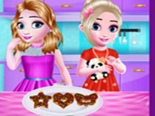 Play Little girls kitchen Time