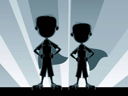 Play Little Superheroes Match 3