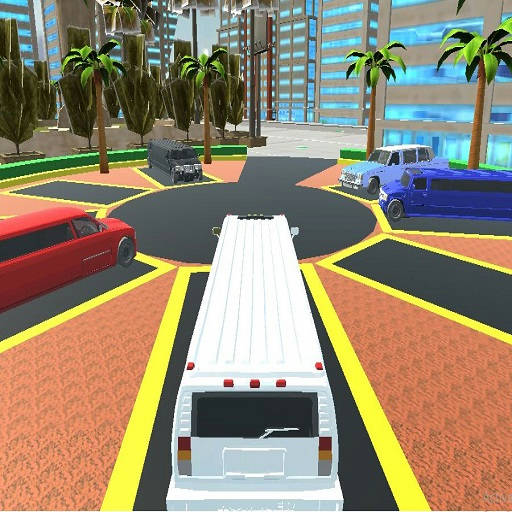 Play Luxury Limo Taxi Driver City Game