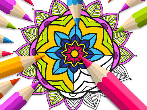 Play Mandala Coloring Book