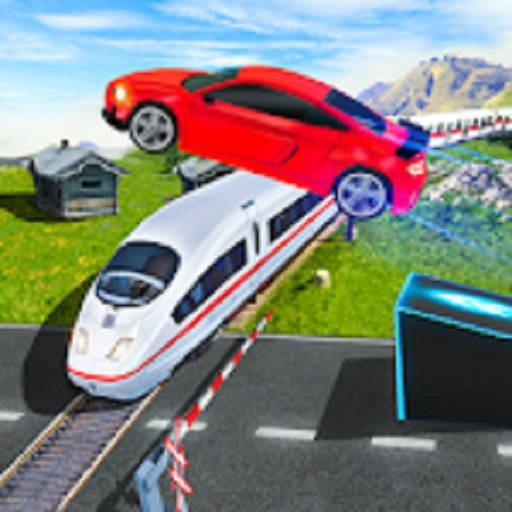 Play Marvelous Highway Car Stunt Ramp Car Stunt Race