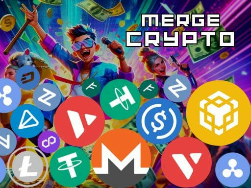 Play Merge Crypto   2048 Puzzle