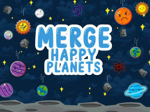 Play Merge Happy Planets!