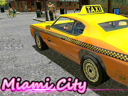 Play Miami Taxi Driver 3D