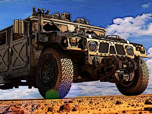 Play Military Transport Vehicle