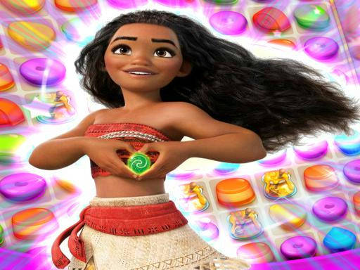 Play Moana Match 3 Puzzle