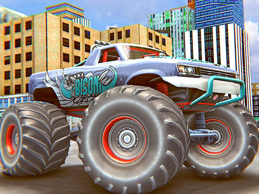 Play Monster Truck Stunt Driving Simulation