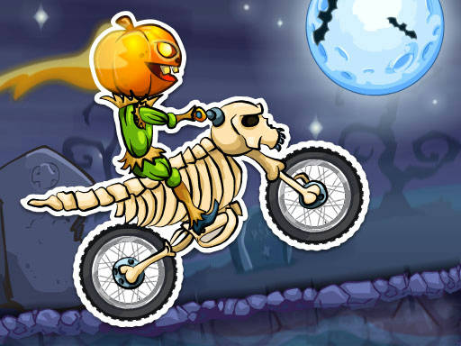 Play Moto X3M Spooky Land