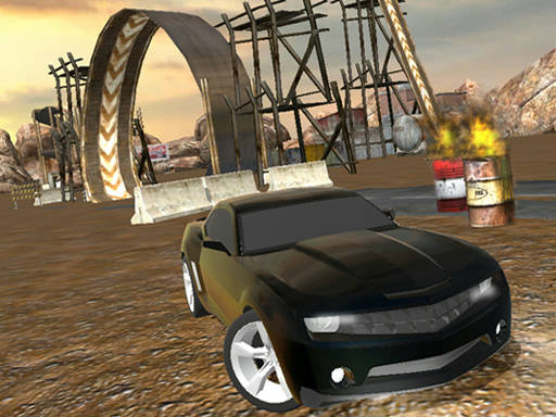 Play Muddy Village Car Stunt