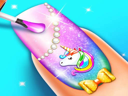 Play Nail Salon Manicure - Fashion Girl Game