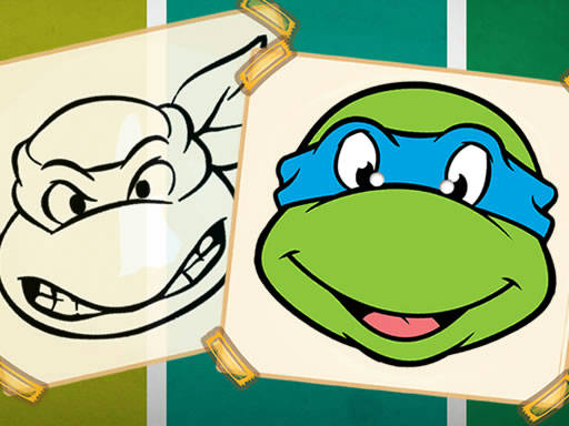 Play Ninja Turtles Coloring Book