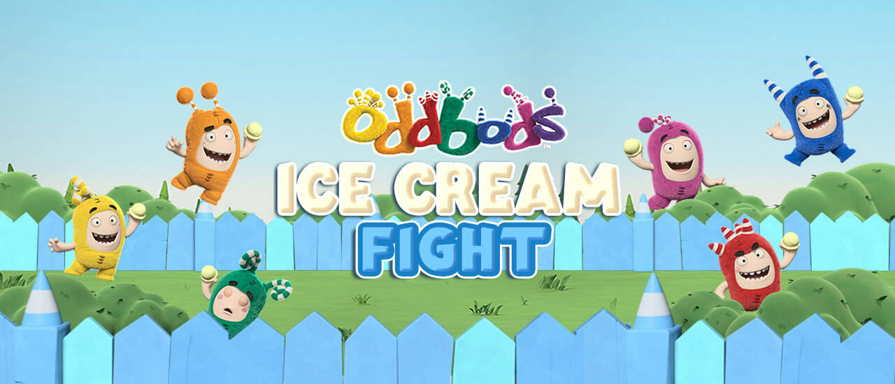 Play Oddbods Ice Cream Fight