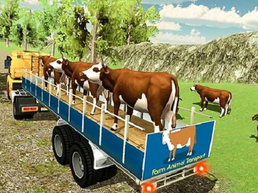 Play Offroad Animal Truck Transport