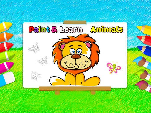 Play Paint and Learn Animals