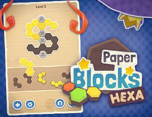 Play Paper Blocks Hexa