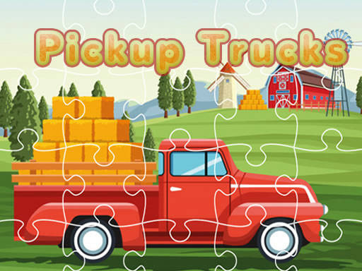 Play Pickup Trucks Jigsaw