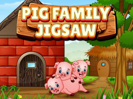 Play Pig Family Jigsaw