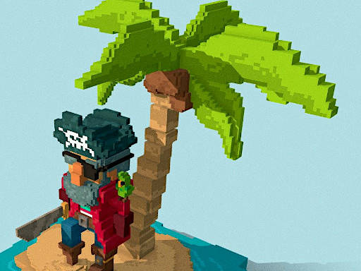 Play Pirates of Voxel