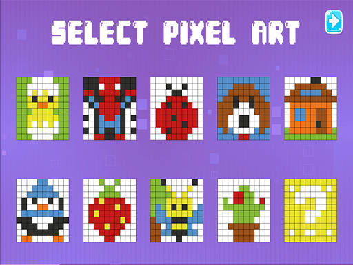 Play Pixel Coloring kids