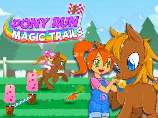 Play Pony Run : Magic Trails