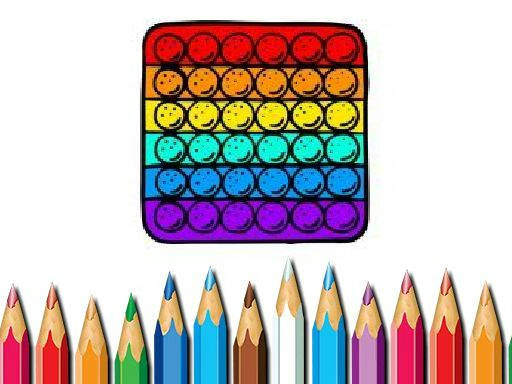 Play Pop It Coloring Book