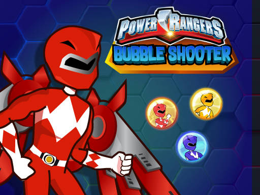 Play Power Rangers Bubble Shoot Puzzle