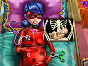 Play Pregnant Dotted Girl Emergency