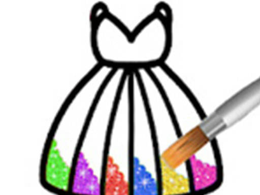 Play Princess Glitter Coloring - For Kids