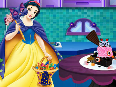 Play Princess Halloween Ice Cream