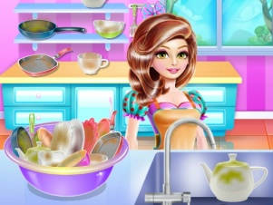 Play Princess House Hold Chores