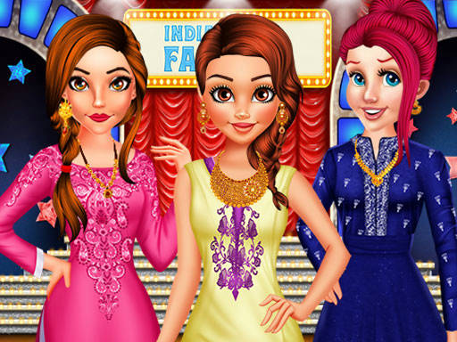 Play PRINCESS INDIAN GALA FASHION