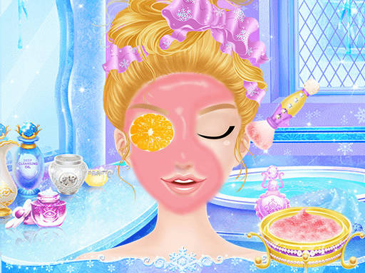 Play Princess Salon Frozen Party