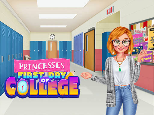 Play Princesses First Days Of College